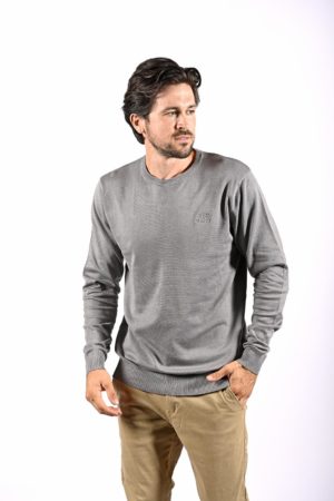 pull Derby gris