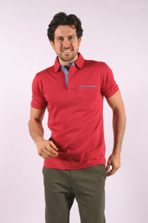 Polo Etnic Red