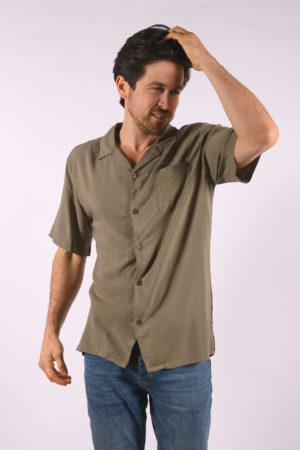 Chemise licor Kaki