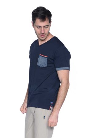 T-Shirt Merey bleu