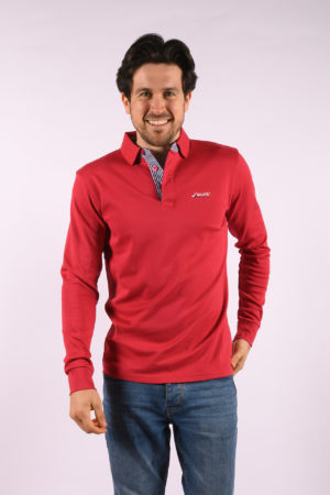 Polo Nasko bordeau