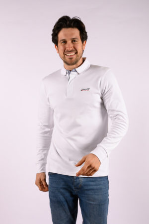 Polo Nasko blanc