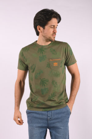 T-shirt Palmo kaki