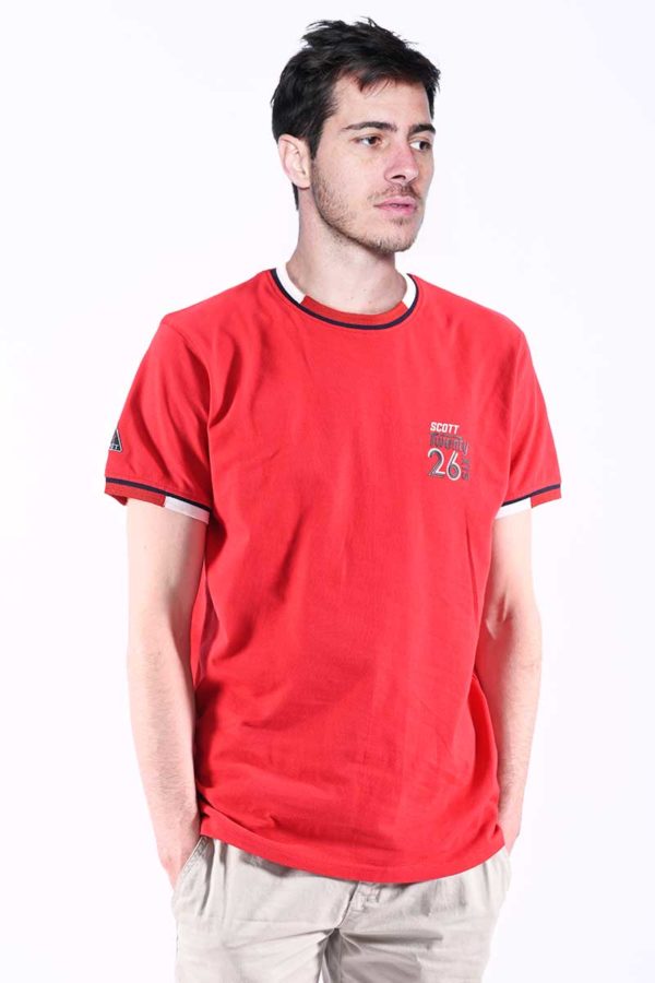 T-shirt Paradisio rouge