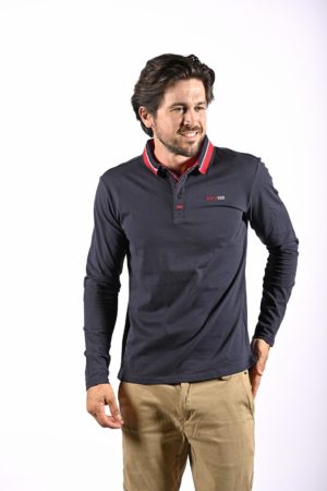 polo Rison bleu marine