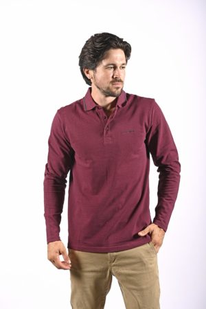 Polo Sagos bordeau