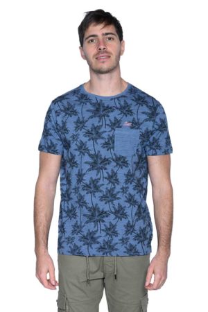 T-shirt Sterio bleu