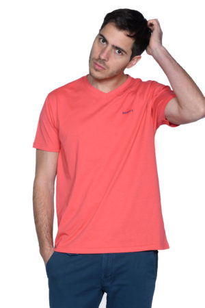 T-shirt Teve corail