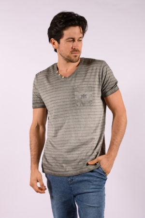 T-shirt Tiendo gris