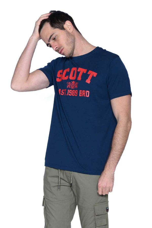 T-shirt Totem bleu marine