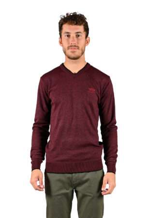 Pull Lotus bordeaux