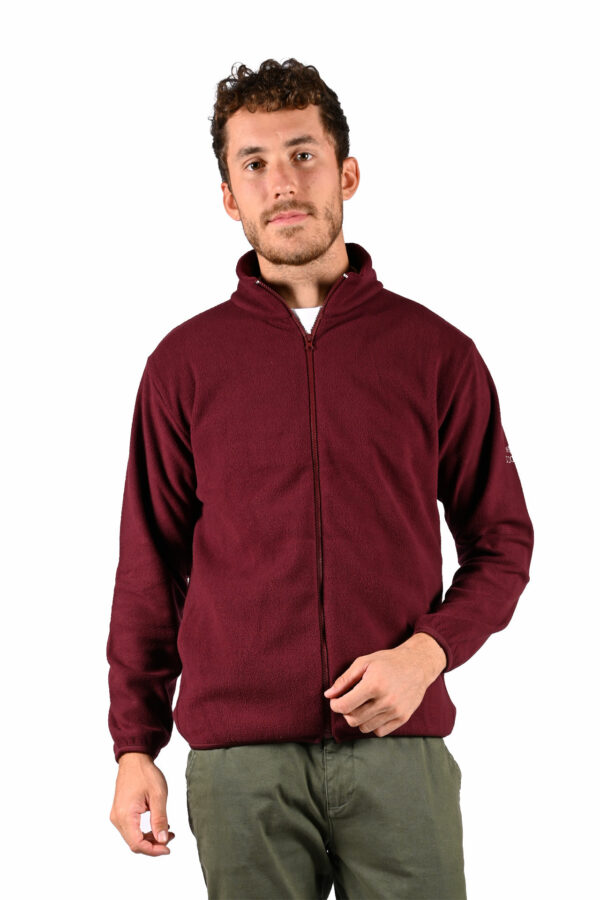 Gilet Micro bordeaux