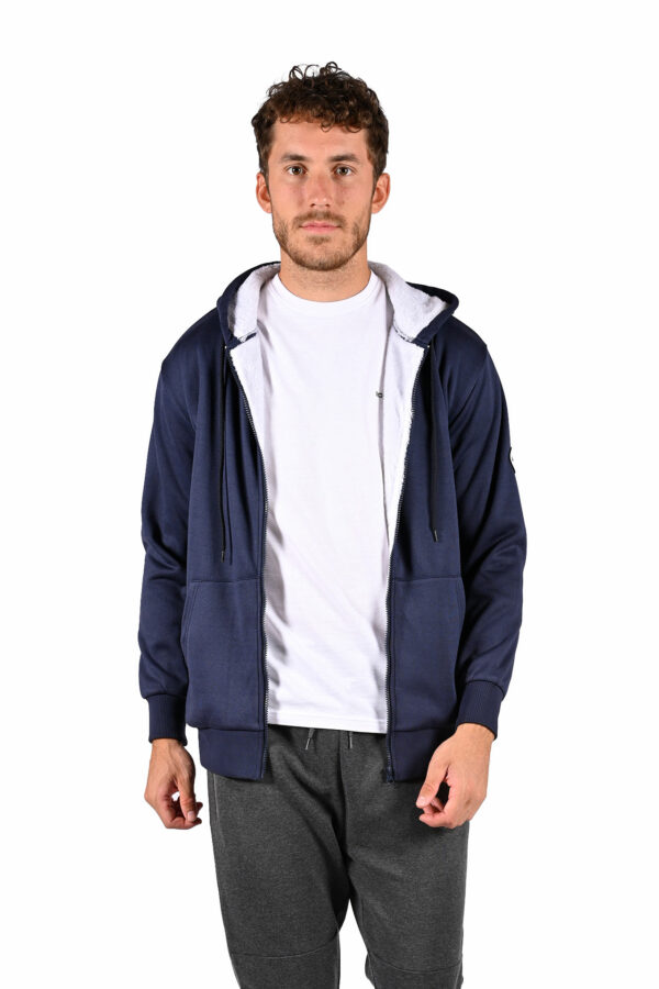 Gilet Sherpor bleu marine