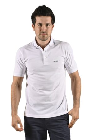 POLO CLASCO BLANC