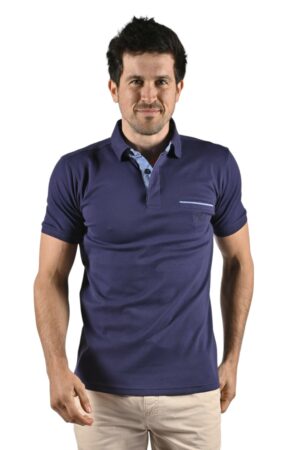 POLO PRATIK BLEU MARINE