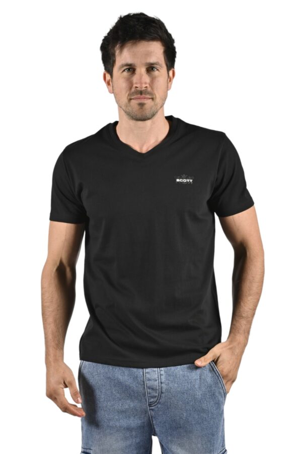 T-SHIRT ROCHE NOIR