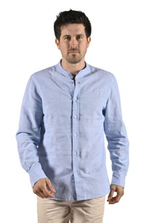 CHEMISE CONFORT BLEU CIEL