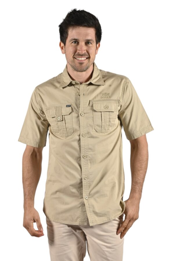 Chemise Laser beige